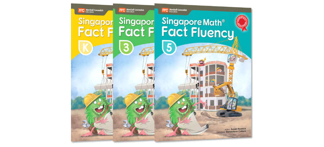 Singapore Math Fact Fluency Book Cover