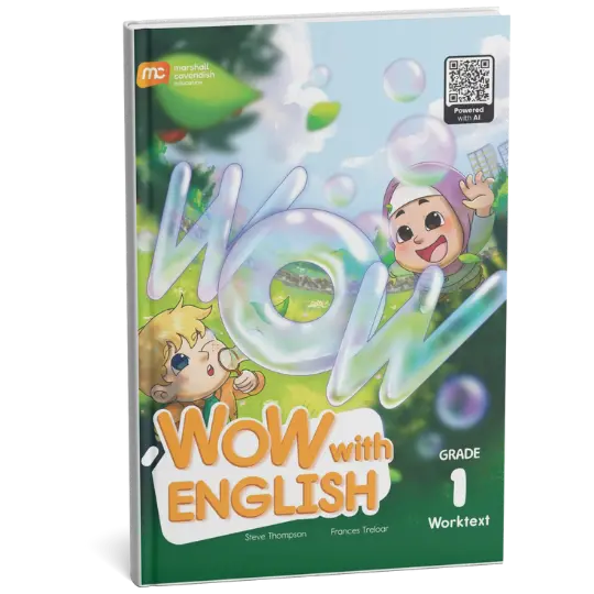wow with english book worktext book cover
