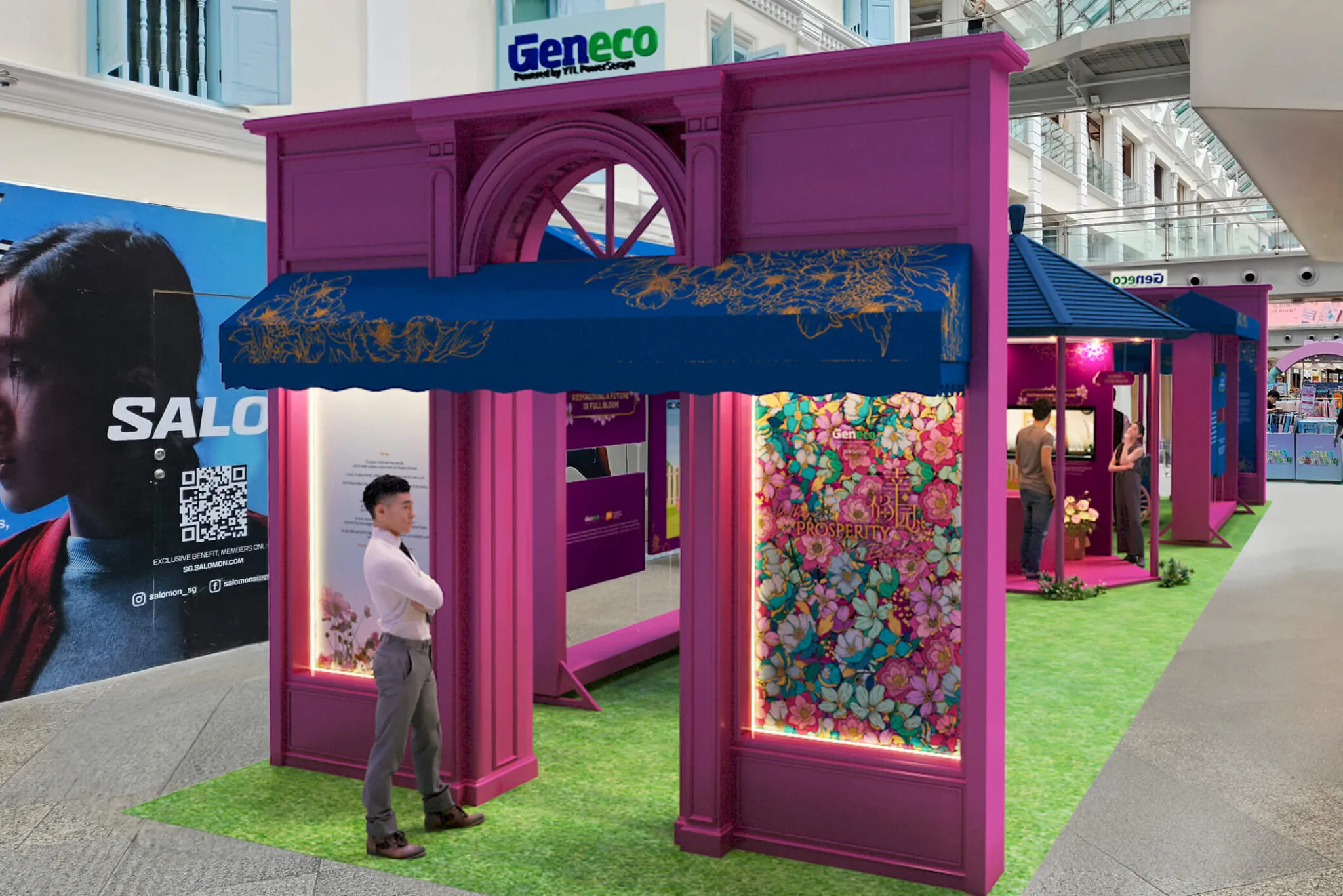 The pop-up exhibition