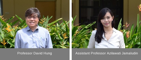 Professor David Hung and Dr Azilawati Jamaludin