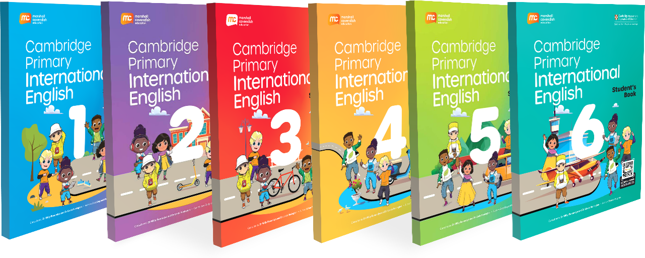 Cambridge Primary International English Book Covers Grade 1 - 6 V3
