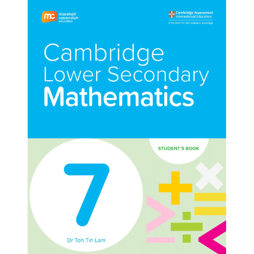 MCE Cambridge Lower Secondary Maths Series MCE Cambridge Lower Secondary Maths Series