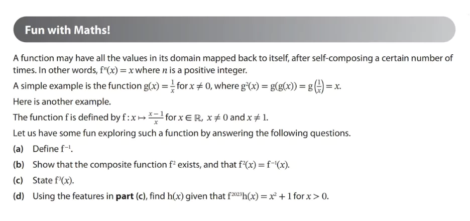 fun with maths 1