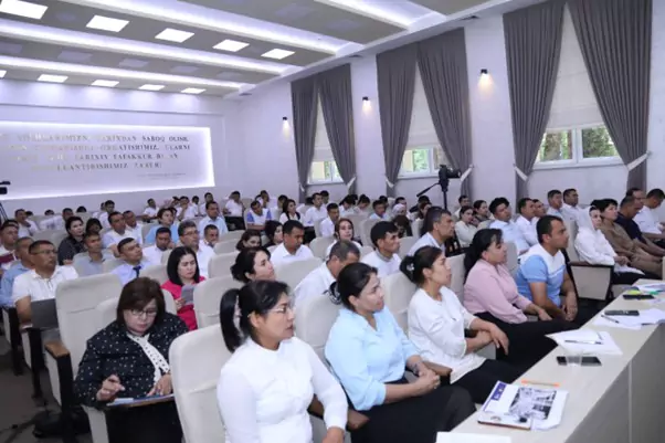 professional development programme event Saida Shavkatovna Mirziyoyev