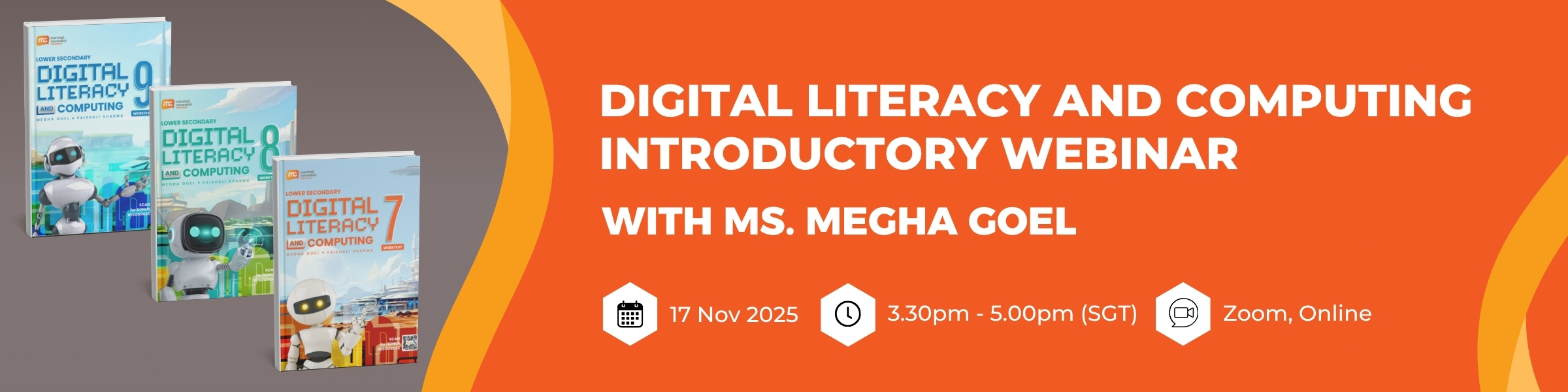 Digital Literacy and Computing Webinar Banner